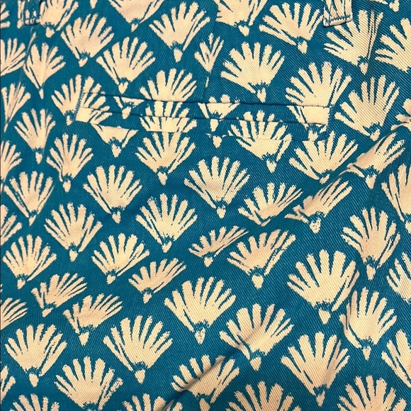 J. Crew 3.5" Fan-Print Classic Chino Short Patterned Women's Shorts Cotton‎ XS - Picture 4 of 9